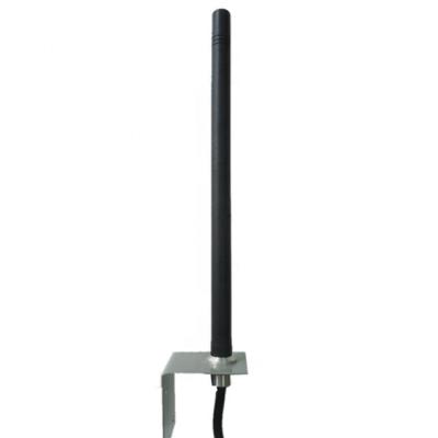 China Terminal Antenna 4G LTE Indoor / Outdoor Wall Mounted Rubber Antenna With L Bracket 5DBi for sale