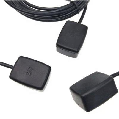 China Mini Impact Small Size Gps 1575.42mhz Active Indoor/Outdoor Square Magnetic Antenna 27*20*13mm With 2m Cable for sale