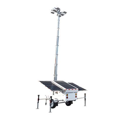 China Field Lighting Vehicle Mounted High Mast Solar Panel LED Flood Light Tower Same Model BGL604-3303 for sale