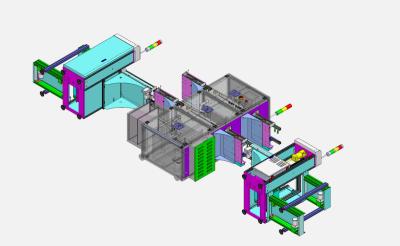 China SMT On-line ICT And FCT Double-layer Multi-function Automatic Testing Machine Automation Assembly Line for sale