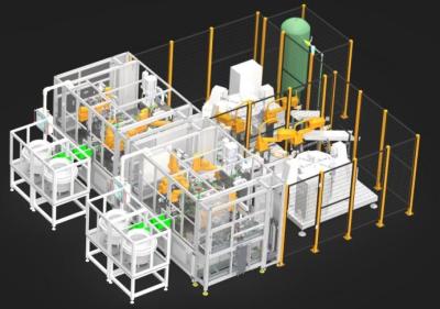 Chine Ligne d'assemblage personnalisée pour les produits de soudage par ultrasons et par RF à vendre