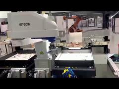 Automatic feeding and shaping machine for automotive components