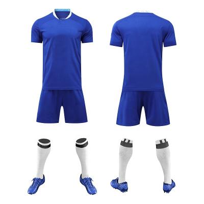 China Sets 2022 2023 New Design Soccer Jersey Football Team Uniform Soccer Sport Wear For Men for sale