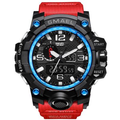 China OEM free sample automatic digital trend student dual-display waterproof luminous multi-function date TY TY electronic watch for sale