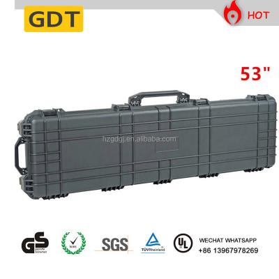 China GD6064 Waterproof Professional Plastic Acrylic Gun Display Case Gun Case Military for sale