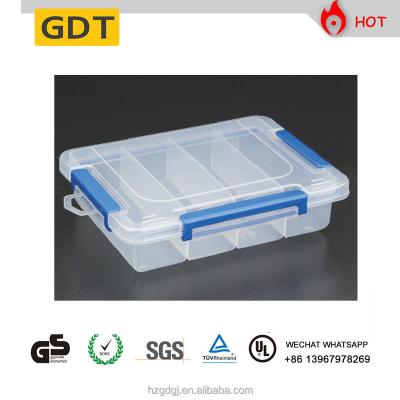 China GD3102 Small Cheapest Viable Clear Plastic Storage Box 10inch for sale