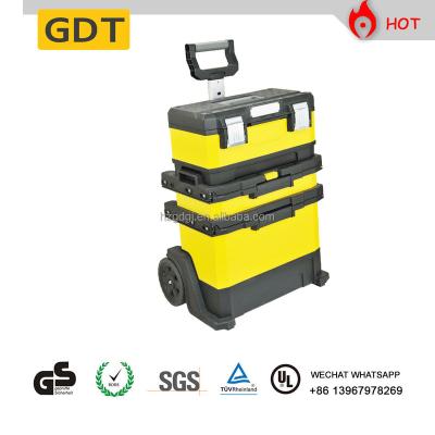 China Durable Wholesale Stackable GD5007 Instrumentation Tool Box With Wheels for sale