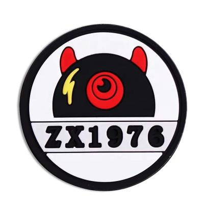 China High Quality 3D Hats PVC Cartoon Patches Custom Rubber for sale