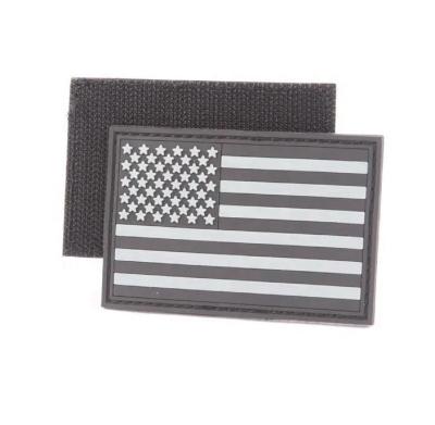 China 3D Rubber USA Tactical American Soft Custom Flag Us PVC Patch for sale