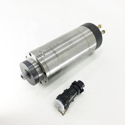 China Spindle Motor 2kw 380v 80000rpm Water Cooling Spindle Motor High Speed ​​Grinding Spindle Motor for sale