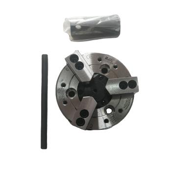 China 3 jaw rotation penumatic chuck for belt driven A2-4 spindle for sale