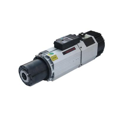 China Engraving 7.5KW 380V 400HZ 12000rpm 24000rpm BT30 ISO30 Spindle Motor Air Cooled Spindle Motor Air Cooling for sale