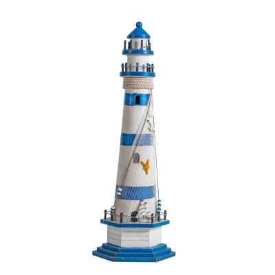 China Europe Beach Style Wooden Decorative Lighthouse - Indirect Order for sale