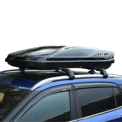 China 450L Car Top Opening 450L Car Roof Cargo Box High Capacity Waterproof Double Sided Car Roof Rack Storage Box for sale