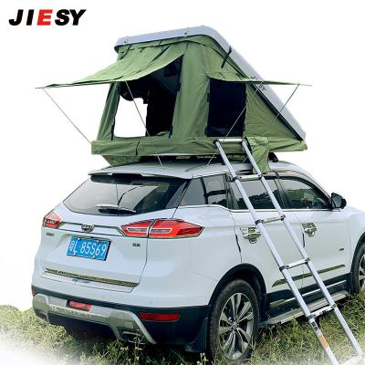 China The triangle operation is more convenient 2023 New Triangle Car Roof Tent Shell ABS Hard Material Light factory direct sales for sale