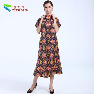 China Elegantes Embroidered Chinese Dress for sale