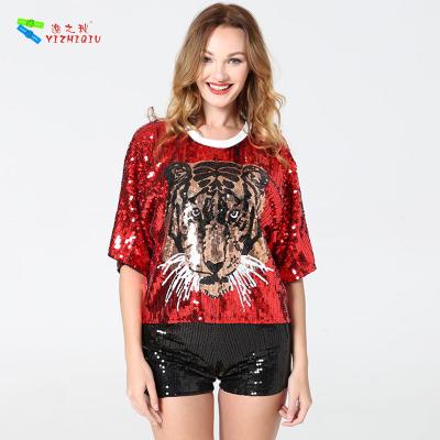 China 100% Polyester Womens Sequin Dress / Summer Sequin Shirt Dress Eco - Friendly for sale