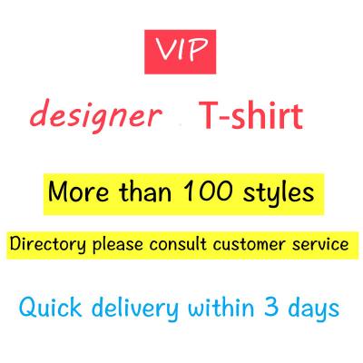 China 2022 original wholesale 2022 letter logo designer T-shirt famous brand luxury famous luxury letter short sleeve women's T-shirt for sale