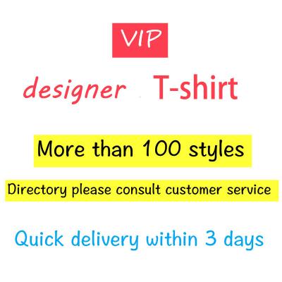 China 2022 original wholesale 2022 letter logo designer brand T-shirt famous luxury famous luxury letter sleeve knitting for sale