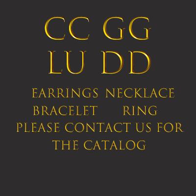 China 2021 Trendy High Quality Gg cc Brand Designer Luxury Famous Brand Earrings Gg cc Earrings Necklace Designer Jewelry Mens Fashion Brands Women for sale