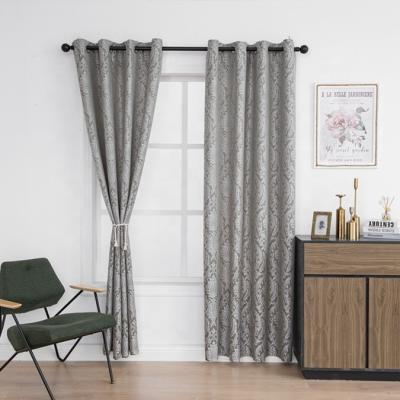 China High quality durable fashion designs polyester translucidus jacquard curtain for flat window for sale