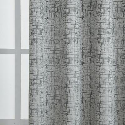 China Good Quality Luxury Fashion Polyester Home Dinner Room Window Blackout Jacquard Durable Curtains for sale