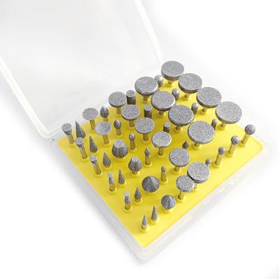 China XUNDA 50pcs Diamond Head Mount Point Grinding Set for Glass XD-Z011 for sale