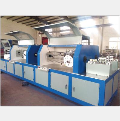 China Paper covered wires paper tape taping machine for conductor transformer / paper wire winding machine for sale