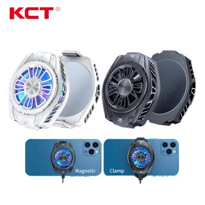 China Customized New Private Label Semiconductor Mobile Phone Magnetic Gaming Heatsink Adjustable Cooler Fan for sale