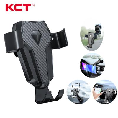 China KCT Factory Direct Universal Adjustable Dash Windshield Car Phone Holder Mount for sale