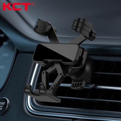 China 2022 New Design Car Air Vent Phone Holder Adjustable Stretch Mount Mini Stable Mobile Phone Holder for sale