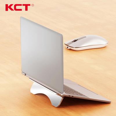 China Private Label Portable Aluminum Waist Foldable Adjustable Foldable Ergonomic Laptop Stand Customized by KCT for sale