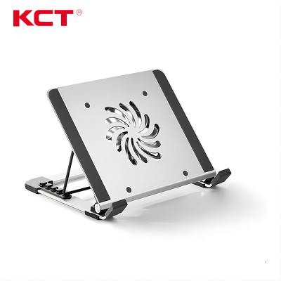 China 2 PORTS USB +speed controller KCT 2022 new design folding laptop cooling pad with fans for laptop cooler for sale