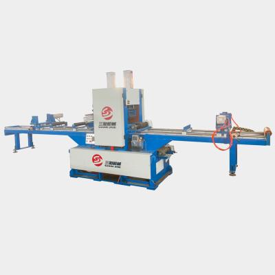 China VERTICAL used for sawing various types of pine wood woodworking frame saw machine shipping and handling - KJ3535B for sale