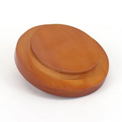 China High Quality Fire Resistance Round Manufacturing Small Weck Bangs Wooden Lids for sale