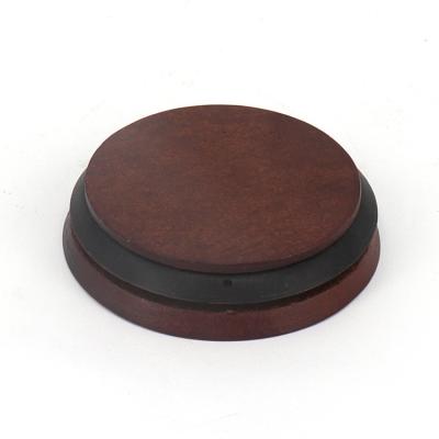 China Fire Resistance Custom High Quality Wooden Lid For Candle Glass Jar And Bottle for sale