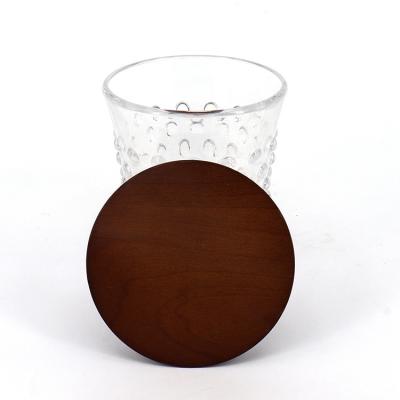 China High Quality Fire Resistance China Supplier MDF Lid For Candle Glass Jar for sale