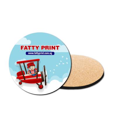 China Sublimaiton Sustainable MDF Coaster for sale