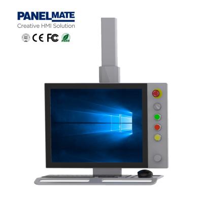 China PANELMATE 19 Inch Supported Arm System Control Panel PC | P-hat screen | SXGA Arm Swivel Control Panel PC 19