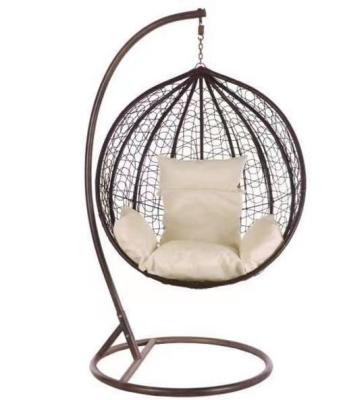 China Customization Modern Cheap Rattan Patio Hammock Patio Hanging Swing Egg Chair for sale