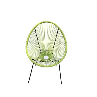 China Cheap modern outdoor rattan PE patio leisure egg chair for sale for sale