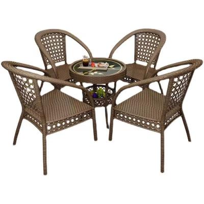 China Modern Style Outdoor Furniture Garden Metal Frame Sofa Beach Rattan Round Chair for sale