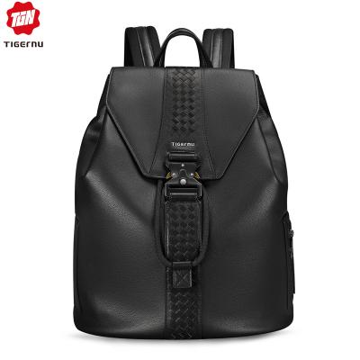 China New design high quality Tigernu high quality in the running unisex genuine leather backpack large capacity backpack wholesale for sale