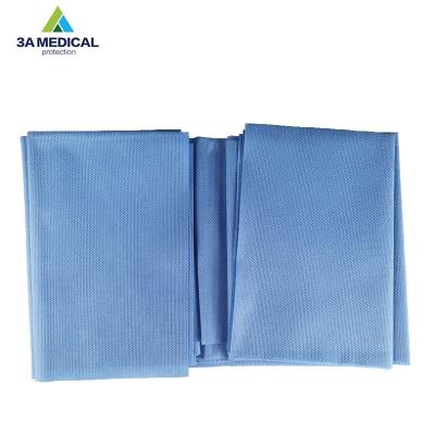 China Disposable Hospital Surgery Disposable End Drapes Sterile Surgical Half Full SMS Drapes For Medical Ce for sale