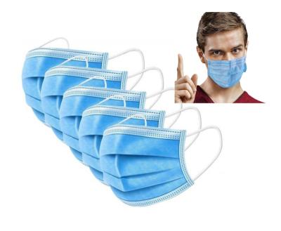 China Level 2 Medical Nonwoven Surgical Face Mask Astm Disposable Medical Face Masks 3A Surgical Face Masks for sale