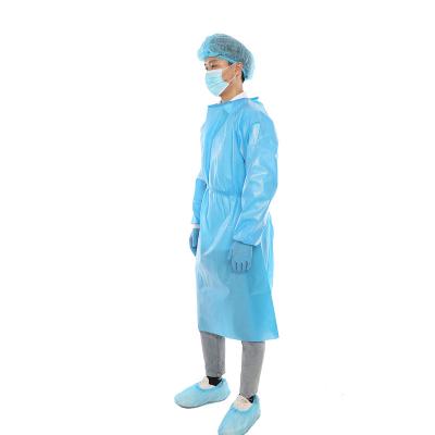 China Chemo Gowns Medical Protective Clothing Medical Class Visiting Chemotherapy Medical Non-Sterile Gown Isolation Lab Garment Je for sale