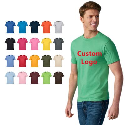 China QUICK DRY Mens T-shirts 210g 40s 100% Cotton Material T-Shirts For Blank Custom Graphic Plain T-Shirt for sale