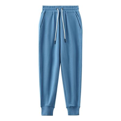 China 360G Breathable Custom Sweatpants Men Track Sweat Suits Unisex Simple 100% Cotton Sweatpants Women Sweatpants for sale