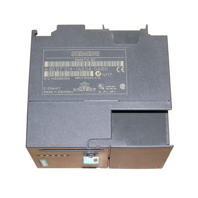 China High quality 314 CPU WITH INTEGRATED 24 V DC POWER SUPPLY 6ES7314-1AE04-0AB0 plc programming controller 6ES73141AE040AB0 6ES7314-1AE04-0AB0 for sale