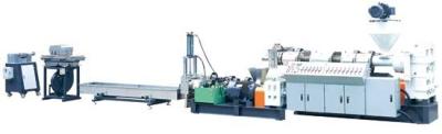 China PP,PE film,woven bags flakes pelletizing and recycling machine for sale